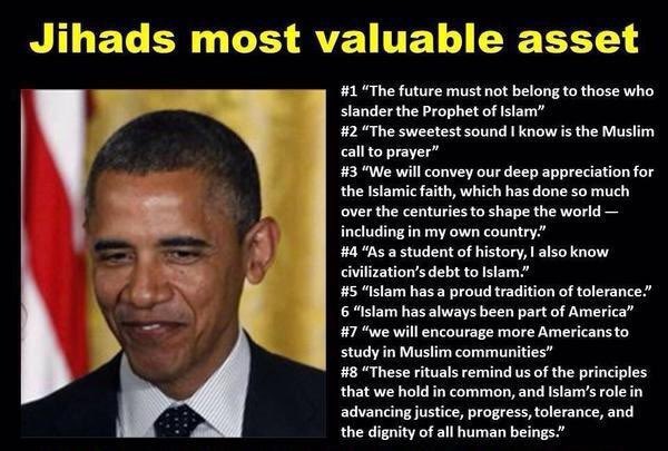 CathyLa10001258's tweet photo. Jihads most valuable asset..sits around laughing his ass off at the cue he played on America..
#IndictObama #ProsecuteObama https://t.co/sHSg3rHccD