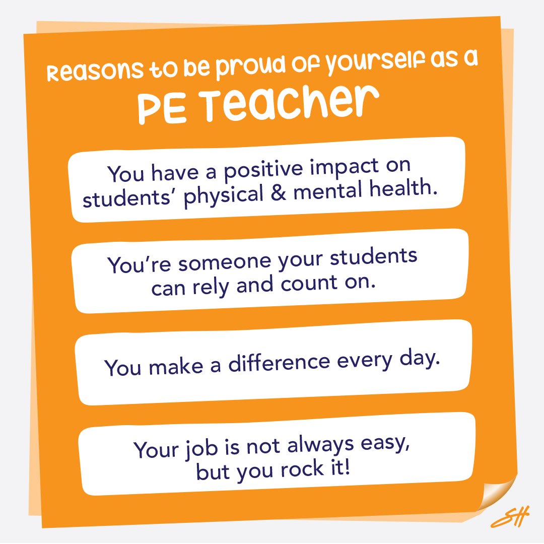 SHPhysEd's tweet photo. You have a lot to be proud of. 👏 #SHphysed https://t.co/WWaF1gwwQP