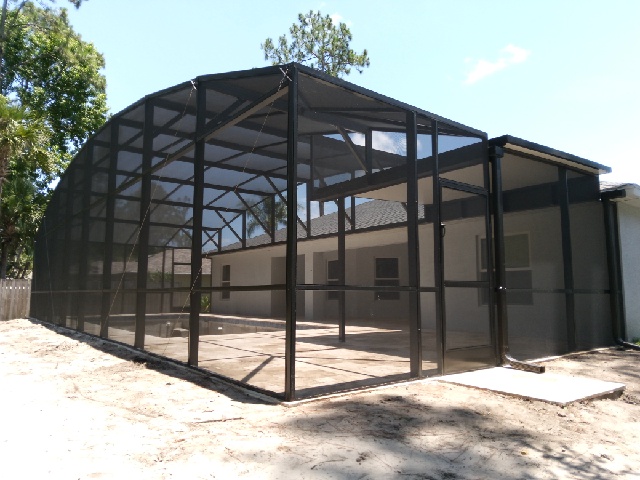 aguaconstruct's tweet image. Screen enclosure done! This beautiful new pool in Palm Coast will soon be ready for summer time fun 😎

Turning your backyard into a 5-star resort, one pool at a time. Contact us.
(386) 246-7212
#palmcoast #poolbuilder