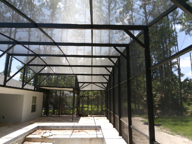 aguaconstruct's tweet image. Screen enclosure done! This beautiful new pool in Palm Coast will soon be ready for summer time fun 😎

Turning your backyard into a 5-star resort, one pool at a time. Contact us.
(386) 246-7212
#palmcoast #poolbuilder