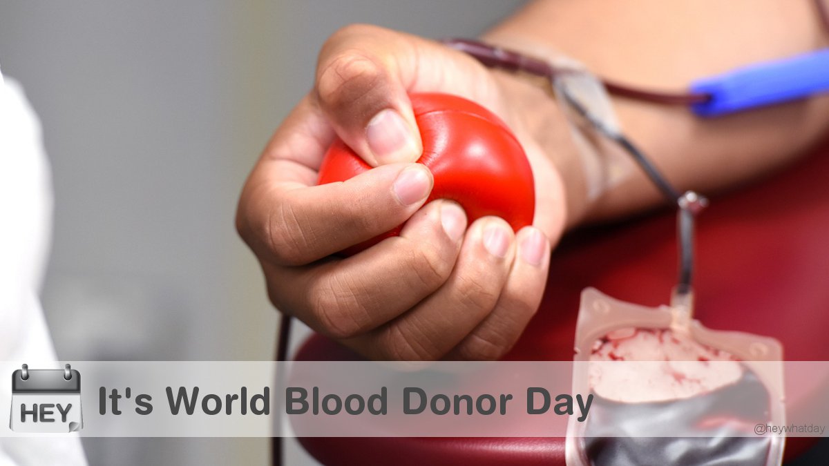 It's World Blood Donor Day! 
#WorldBloodDonorDay #Blood #BloodDonorDay