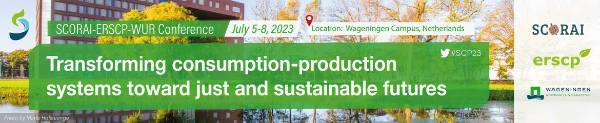 🛍️ What is the role of consumption in climate change 🌡️? We will learn more &amp; present the waste definitions and the scope of #WasteManagement in the 5th <a href="/SCORAI_net/">SCORAI</a> &amp; 21st ERSCP #SCP23 conference hosted by <a href="/WUR/">Wageningen U&R</a> in the Netherlands 5-8/07/2023
🔗 Read more scorai.net/scorai_erscp-w…