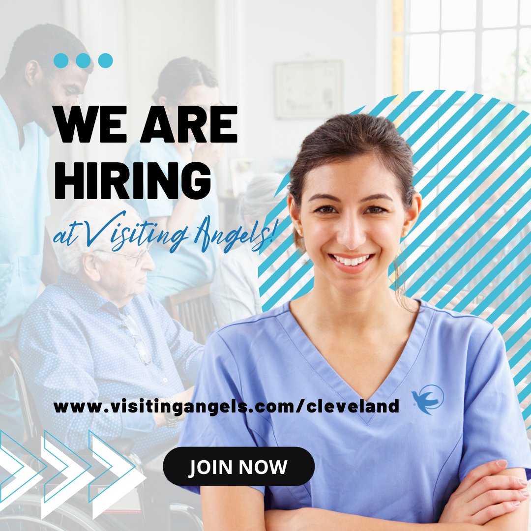 ClevelandAngels's tweet image. Our seniors need a great team, are you up for the challenge?! 😄 Tap the link in our bio to start making up to $15 an hour now!  #HiringInCleveland #employment #hiring #jobopening #jobopportunity #JobsAvailable #VisitingAngels #VisitingAngelsCleveland 💙