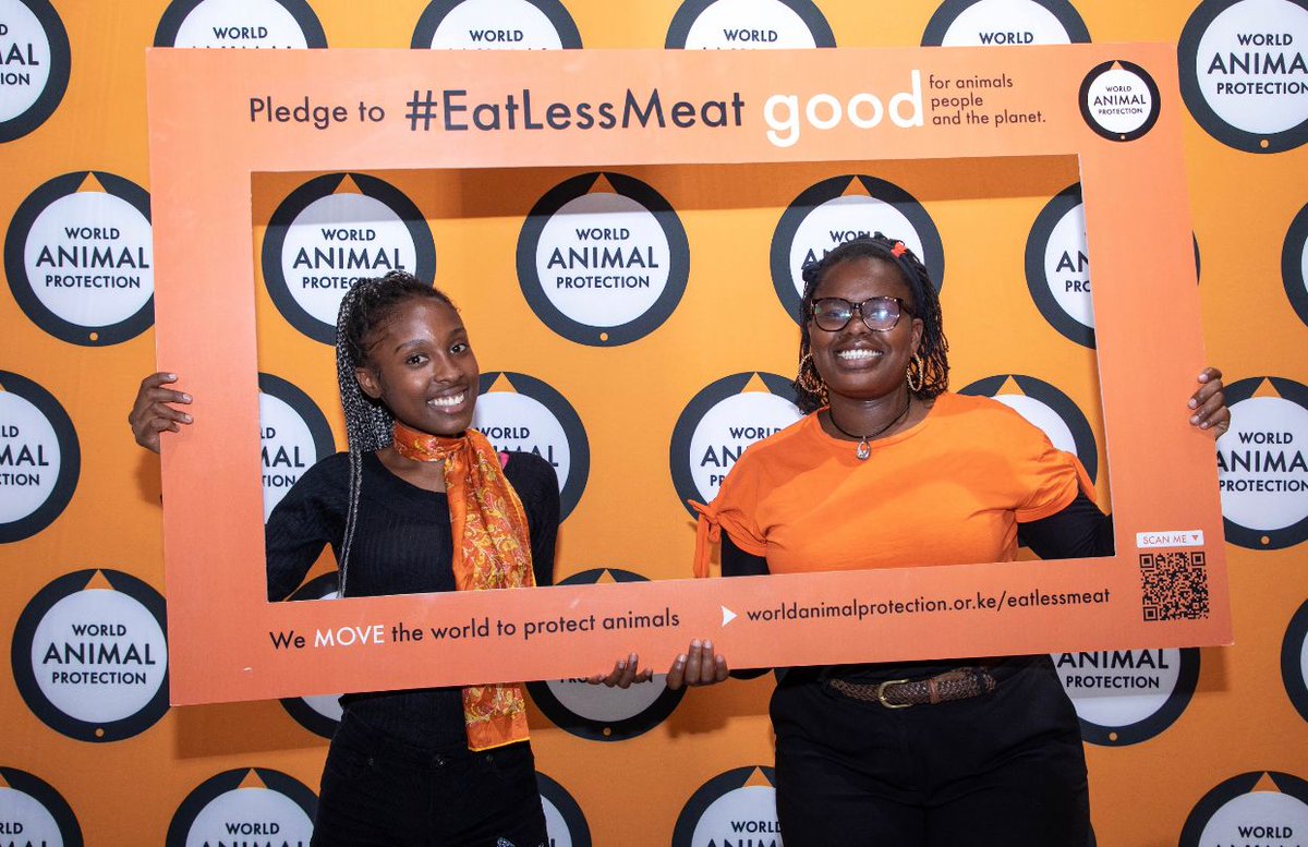MoveTheWorldAF's tweet image. "Together, let's #EatLessMeat for the good of animals, people and the planet." @CarolineMutoko , our host for the #EatLessMeat campaign launch! 🎉

Join us on this journey towards a more compassionate and sustainable future! 🌱
#foodchoicesmatter #sustainableeating