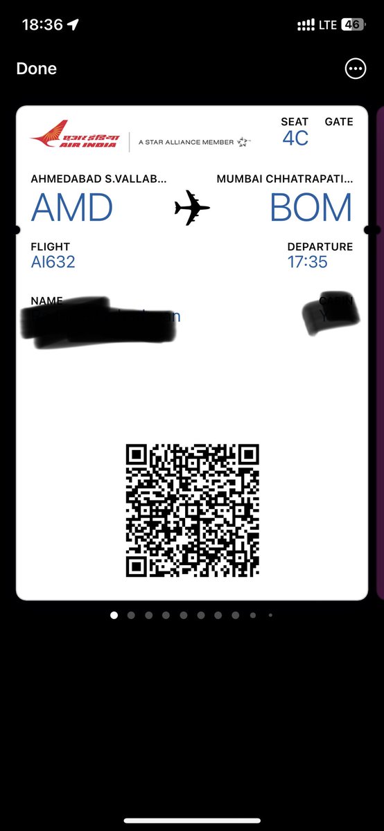 RadhikaMahadev2's tweet photo. #AirIndia : you have disappointed me. Paid extra for first row aisle seat 4C in AI 638 AMD-BOM .Without any intimation moved my seat to 7D. This after an hour delay without notice. Very unhelpful ground staff. #tata pls up your game. https://t.co/EFWagFtt9A