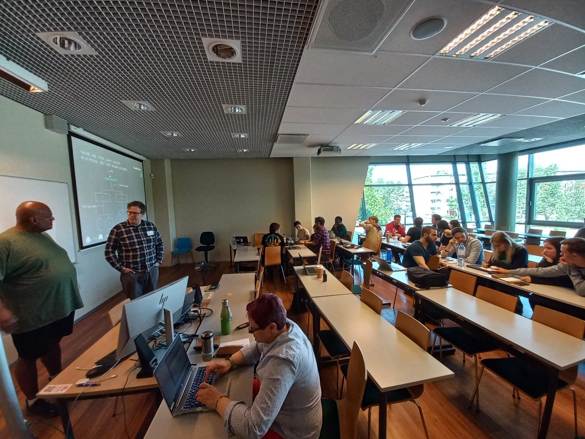 CyberTaltech's tweet photo. ✅ How to understand #cyberrisk? ✅ What are the problems of #cybersecurity awareness raising? ✅ What are the fundamentals of behaviour change? 👉 Discussions under guidance of @TommyvanSteen and Ric Lugo #CySec4Psych #SummerSchool🇪🇪 @Saar_Uni @UniLeidenNews @CISPA @TallinnTech https://t.co/k2SlCx4NDV