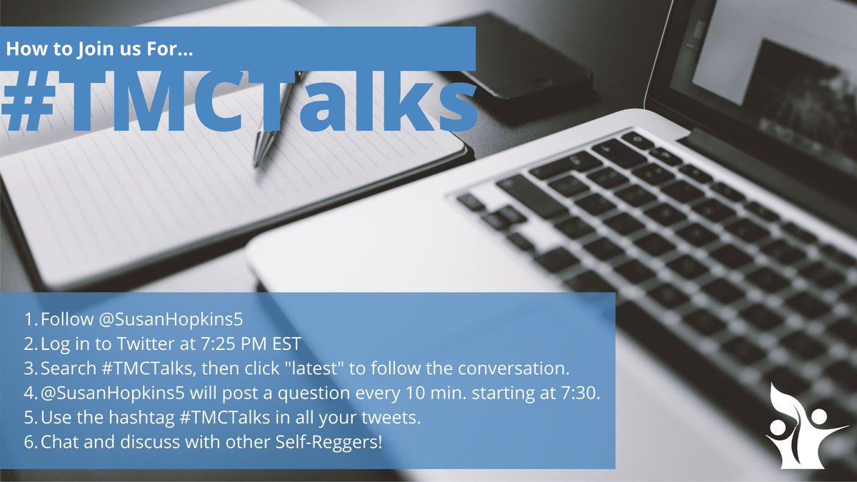 Self_Reg's tweet image. Join us for #TMCTalks tonight. Celebrate the last 7.5 years of monthly connection with us! Where to from here? We&apos;ll ponder and let you know, but connecting with you is as important as ever!  #SelfReg #Safety #EdChat #ShankerSelfReg

Here&apos;s how to join. ⬇️