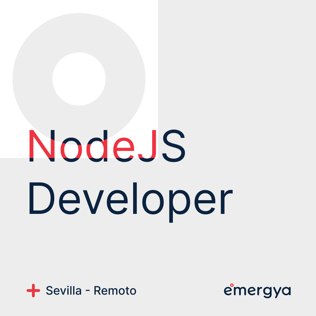 emergya's tweet photo. Para desarrollar estos asistentes virtuales nos apoyamos principalmente en #NodeJS y justo... ¡tenemos una vacante para cubrir en nuestro equipo! Si tienes experiencia en este lenguaje y estás buscando nuevos retos… ¡Mira lo que te ofrecemos! 🔗 https://t.co/tXUadQ1kzM https://t.co/UpGj2m9hNX