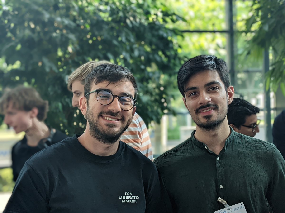Interactive Visual Data Analysis (@ivda_uzh) on Twitter photo Another great day for the IVDA lab at <a href="/EuroVisConf/">EuroVis</a>. At the poster session, <a href="/m_sachdeva9/">Madhav Sachdeva</a> presented his work on bridging gaps in digital editions, while <a href="/ialhazwani/">ibrahim al hazwani</a> presented his work on interactive explainable recommender systems. Great progress in both areas! Another great day for the IVDA lab at <a href="/EuroVisConf/">EuroVis</a>. At the poster session, <a href="/m_sachdeva9/">Madhav Sachdeva</a> presented his work on bridging gaps in digital editions, while <a href="/ialhazwani/">ibrahim al hazwani</a> presented his work on interactive explainable recommender systems. Great progress in both areas!