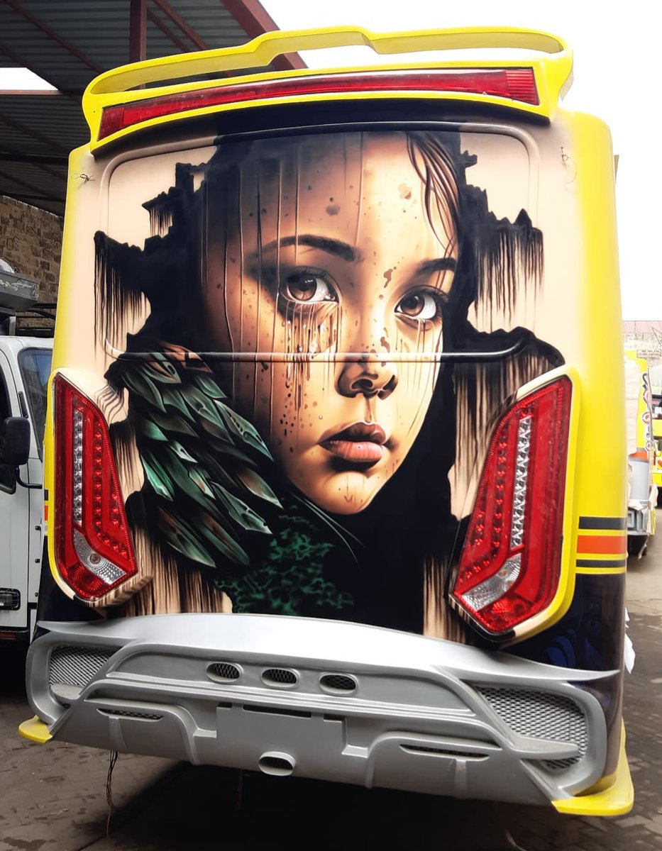 MatwanaCulture's tweet photo. ๐๏ธ Coming Soon To R.O.G #Outering
Design by @setik_auto_care_centre
Airbrush Portrait by @martin_ojiambo
Body Fabrication by Identity Fabricators
Watch Matatu Videos Now https://t.co/vf9xStknwG
#MatwanaMatatuCulture by #GraffMatwana https://t.co/9iDdOGZlJ6