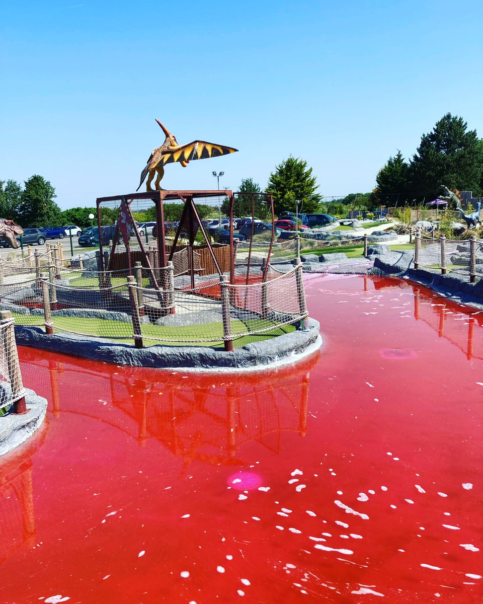 sgpoolservices's tweet photo. What do you think of the colour change at Jurassic Links Melbourn @kingsway_golf https://t.co/y2HqtJyjB4