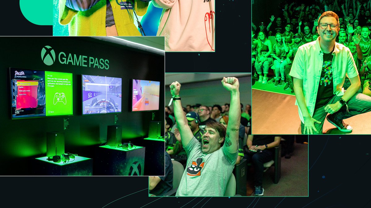 XboxBR's tweet image. Agradecemos a todos que ajudaram a fazer da #XboxFanFest em São Paulo um sucesso! Esperamos que tenham gostado do #XboxShowcase tanto quanto nós 💚