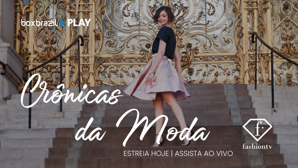 boxbrazilplay's tweet photo. Nada surge do nada. Um estilo, uma tendência, uma peça, um desfile... tudo tem uma história para contar. O Crônicas da Moda nasceu para mostrar a moda de fora para dentro.
Crônicas da Moda estreia hoje, às 21h, ao vivo no Fashion TV.
#BoxBrazilPlay #FashionTV #CrônicasdaModa https://t.co/fXPgEAOC4B