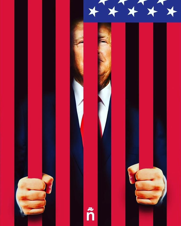 Germa_Marquez's tweet photo. Let´s make this viral 
Credits @fernandopinteno 
#DonaldTRUMPIndicted #DonaldTrump #TrumpArraignment https://t.co/9lQMxI9ffz
