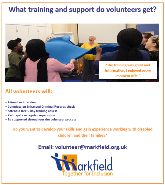 JOIN OUR TEAM OF VOLUNTEERS!
Free training for befriending volunteers.
Visit our site or contact Markfield’s Volunteer Coordinator to find out more. Email: volunteer@markfield.org.uk
Or go to:
markfield.org.uk/get-involved/f…
scheme/
#VolunteersWeek #volunteering #befriendingscheme