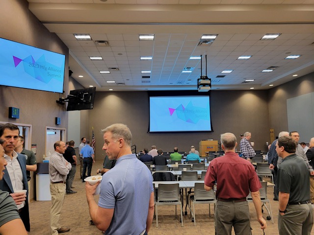 MakuSafeCorp's tweet photo. Things are kicking off at the @WHINnetwork 2023 Manufacturing Alliance Summit! MākuSafe's Tom West will be presenting today. #advmfg #tech #innovation https://t.co/uHbP1tXinG