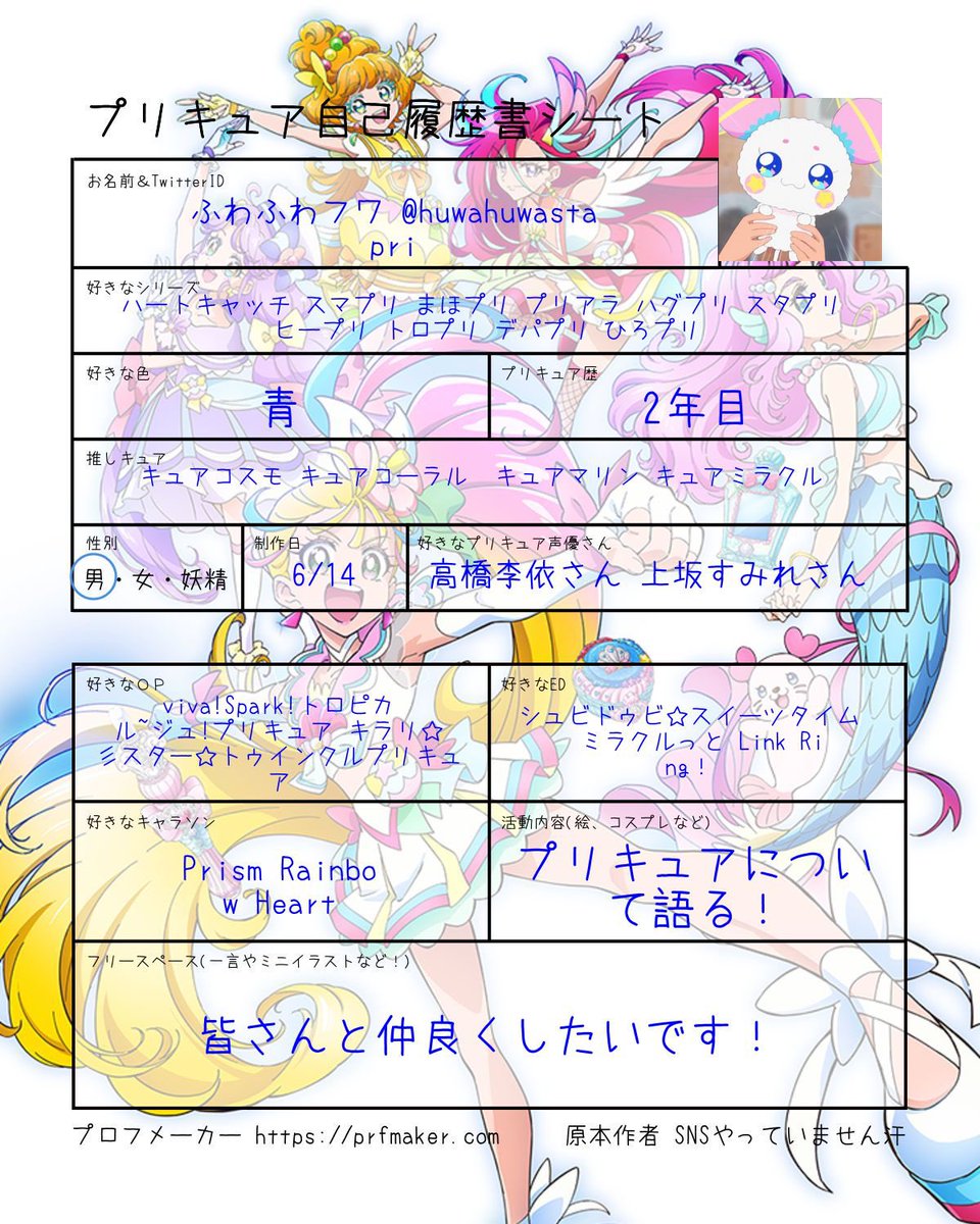 ふわふわフワ (@huwahuwastapri) / Posts / X