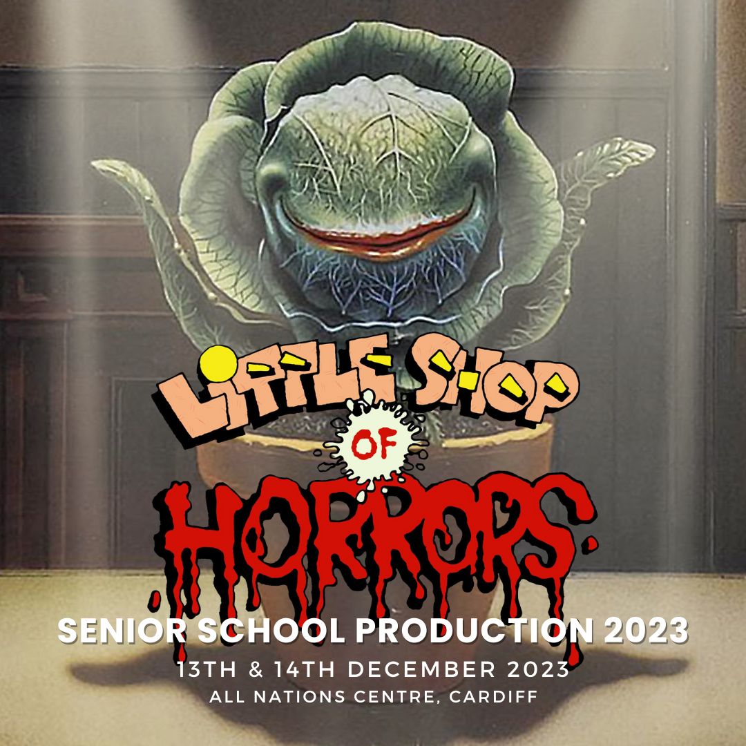 SJCCardiff's tweet photo. We are delighted to announce that the #SJCSeniors and #SJCSixthForm are performing Little Shop of Horrors this December at the All Nations Centre, Cardiff.
#SJCPerformance #SJCDrama #SJCMusic #SJCDance #SJCEvents https://t.co/RvJYIMemuq