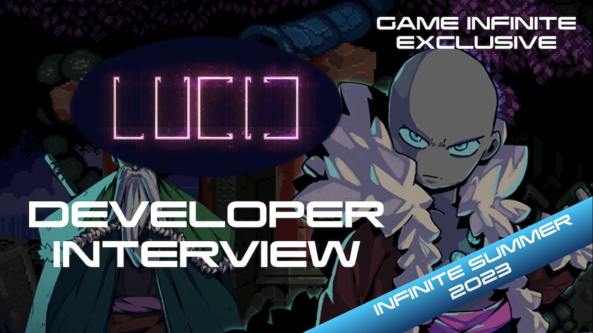 gameinfinite10's tweet photo. We get to sit down with @_theMatteBlack to learn more about #LucidGame, a beautiful metroidvania 2D platformer.
Watch: https://t.co/eoqtxVSLKp
#INFINITESUMMER23 #indiegame #indiegames #wishlistwednesday #indiegamedev #indiedev https://t.co/u7ZX7VuWis