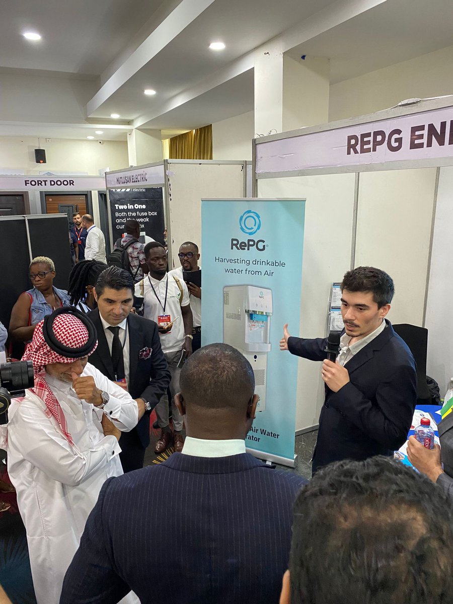 RePGEnergy's tweet photo. 14-15 Haziran tarihleri arasında gerçekleşecek 9. WICFORUM GHANA’da RePG Energy olarak bizler de yerimizi aldık. 
Forum’un ilk gününde standımıza olan yoğun ilgiden dolayı teşekkür ederiz. 

#wciforumghana 
#repg https://t.co/Ru2p2hYXKz