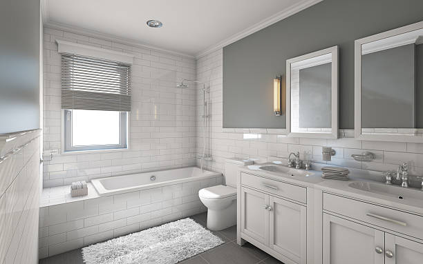 GreatStoneFL's tweet photo. This white and gray bathroom is classy and elegant. Come by Great Stone Granite to see what we have in store for you! https://t.co/H5tXabFKnG