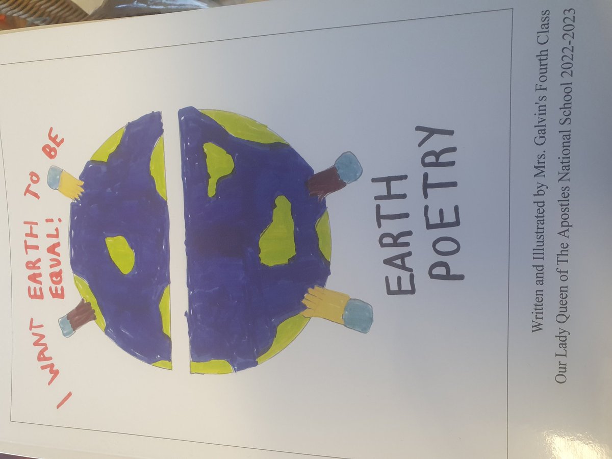 scorpionovasix's tweet photo. Delighted with #ourclassbook @CJ_Fallon @ClonburrisNS @poetryireland @RealisticPoetry @FightingWordsIE https://t.co/zFgDDMlLSa
