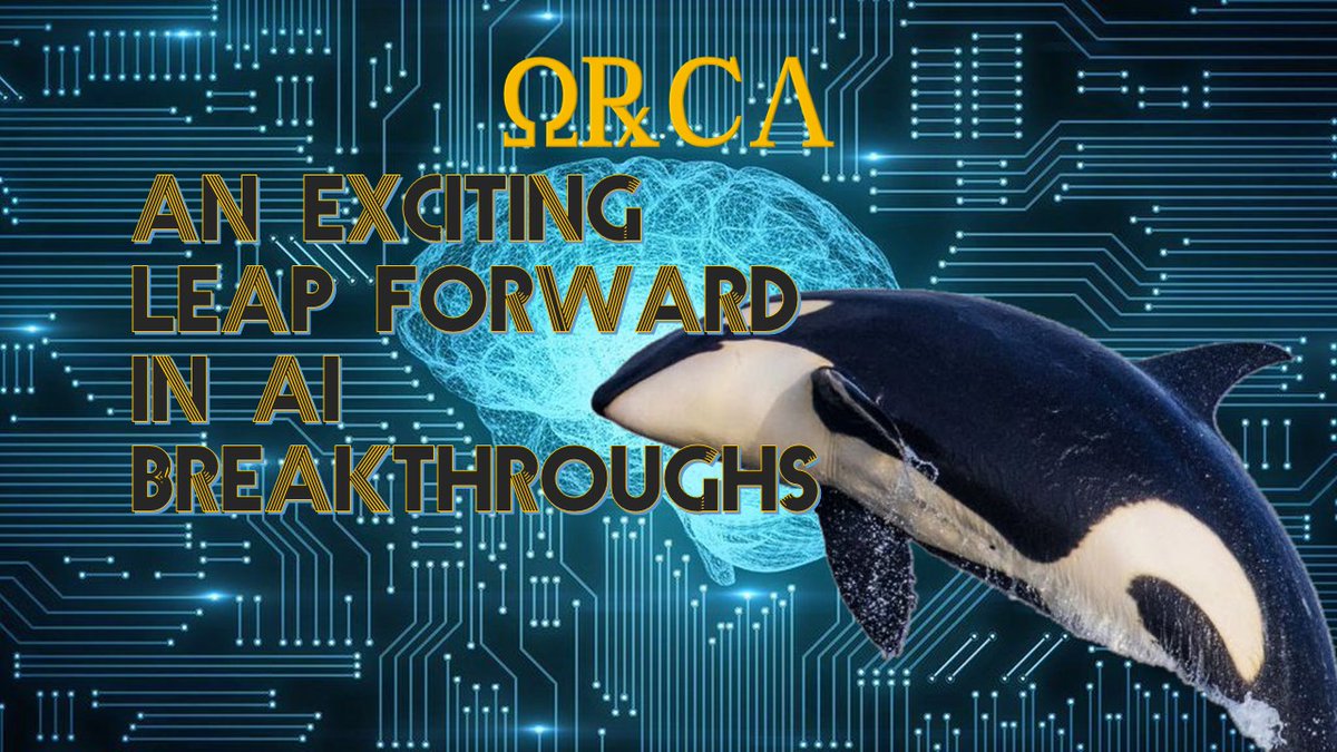aishenian's tweet photo. #Orca: An Exciting Leap Forward in #AI Breakthroughs 

https://t.co/LGxAS5LFmL

#OrcaAI #AIInnovation #ReasoningProcess #LFM #ArtificialIntelligence #AIAdvancements #DeepLearning #CognitiveAbilities #AIRevolution https://t.co/dyHLmjLpqx