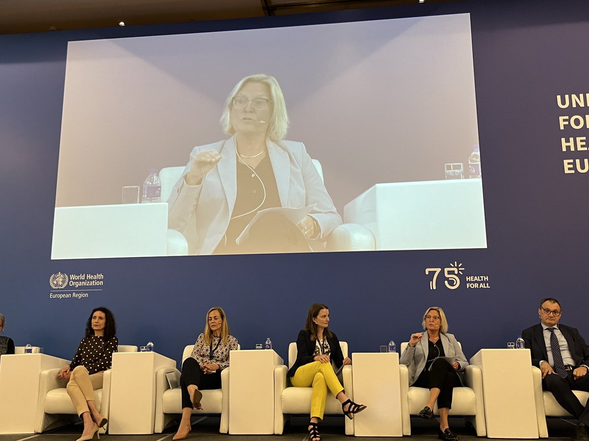 WHO_Europe's tweet photo. Collaboration. Communication. Co-creation.
The formula for partnerships in a #OneHealth approach to tackling anti-microbial resistance and a range of other challenges & threats.
@WHO_Europe AMR officer Tine Jorgensen spells it out!
Partners Forum, Istanbul
#Partners4Impact https://t.co/zjV0eRCJpe