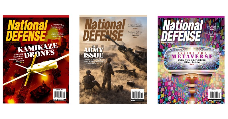 We're very proud of our Creative Director Brian Taylor, who won the Society of Professional Journalists’ Front Page Design award last night! Congratulations, Brian! Check out the three National Defense Magazine covers he submitted! @NDIAToday