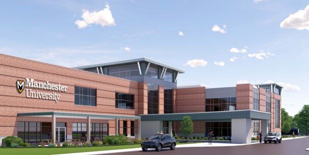 We broke up the ground for our Fort Wayne renovation and expansion a while ago, and on Friday morning will celebrate with an official groundbreaking! Looking forward to a great new space for current and future students, colleagues and programs. #ManchesterProud