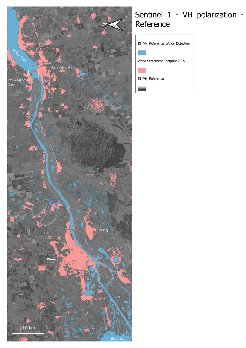 MallonTech's tweet photo. Make sure to read our latest #EO blog piece in which we use Sentinel-1 data to map the extent of floods in #Ukraine following the breach of the Nova Kakhovka dam... https://t.co/Ah8HzPi6SZ @esa @earsc #Sentinel1 #EarthObservation #Floodmap #SAR https://t.co/EMfzONcDP6