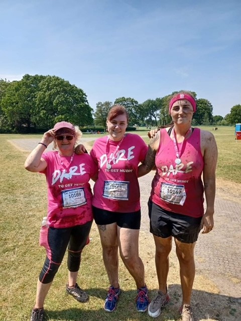 Well done to our Beth on completing <a href="/CancerResearchU/">Cancer Research UK</a> #Prettymuddy5k race on Sunday!! 🙌