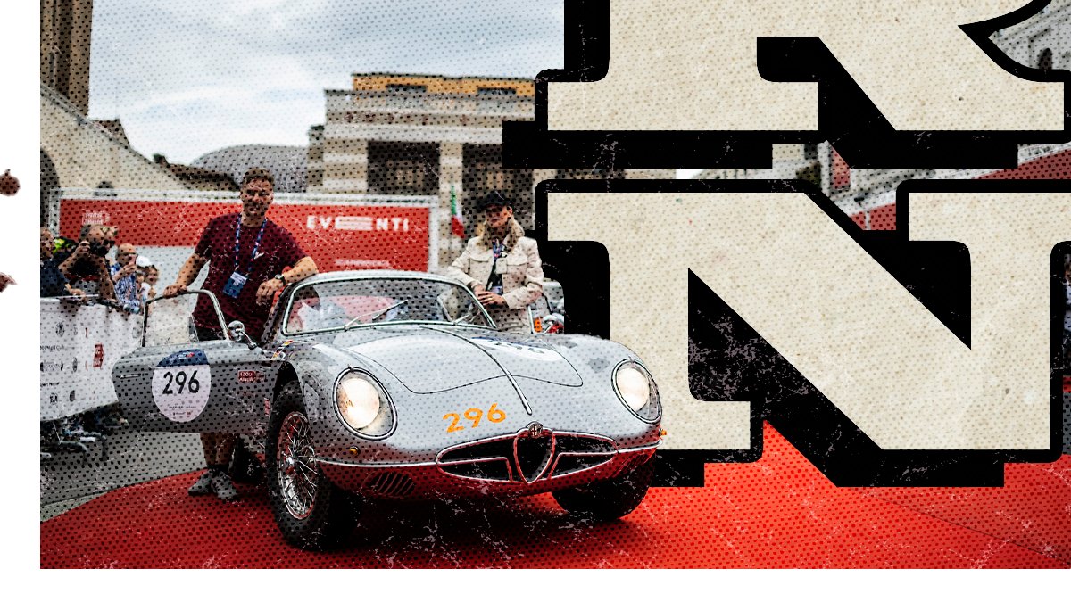 alfa_romeo's tweet photo. The beginning of the #1000Miglia2023 generated tremendous enthusiasm among the fans. After greeting Brescia, Verona, and Ferrara, we arrived at the Imola circuit to celebrate the 70th anniversary of a milestone in the history of #AlfaRomeo. @millemiglialive https://t.co/OQGw8hbE4u