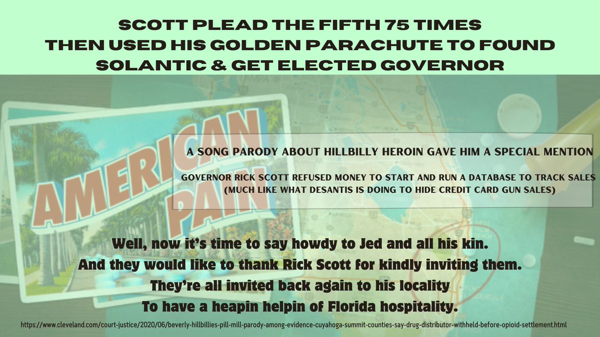 @TJ_bluewave2020 @FirstShane And, after being forced to retire, took his golden parachute to form another company that had bad press: Solantic.

Was he eager to protect Florida Pill Mills?