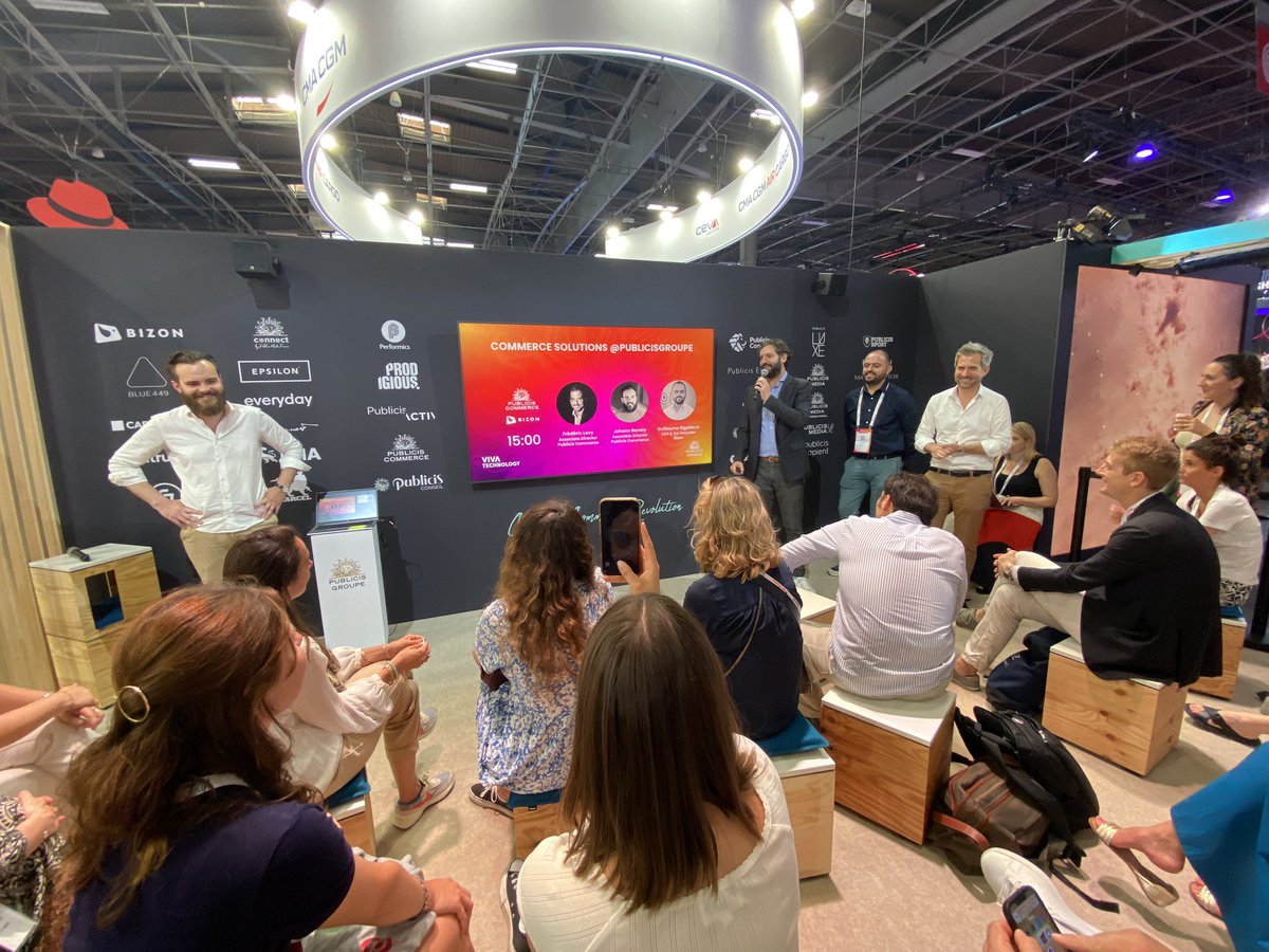 Publicis Media France (@publicismediafr) on Twitter photo Arnaud Lauga, président de Publicis Commerce présente les équipes et les solutions #commerce #ecommerce de <a href="/PubCommerce/">Publicis Commerce</a> et <a href="/BizonSolutions/">Bizon</a> #VivaTech <a href="/publicis_france/">Publicis France</a> Arnaud Lauga, président de Publicis Commerce présente les équipes et les solutions #commerce #ecommerce de <a href="/PubCommerce/">Publicis Commerce</a> et <a href="/BizonSolutions/">Bizon</a> #VivaTech <a href="/publicis_france/">Publicis France</a>