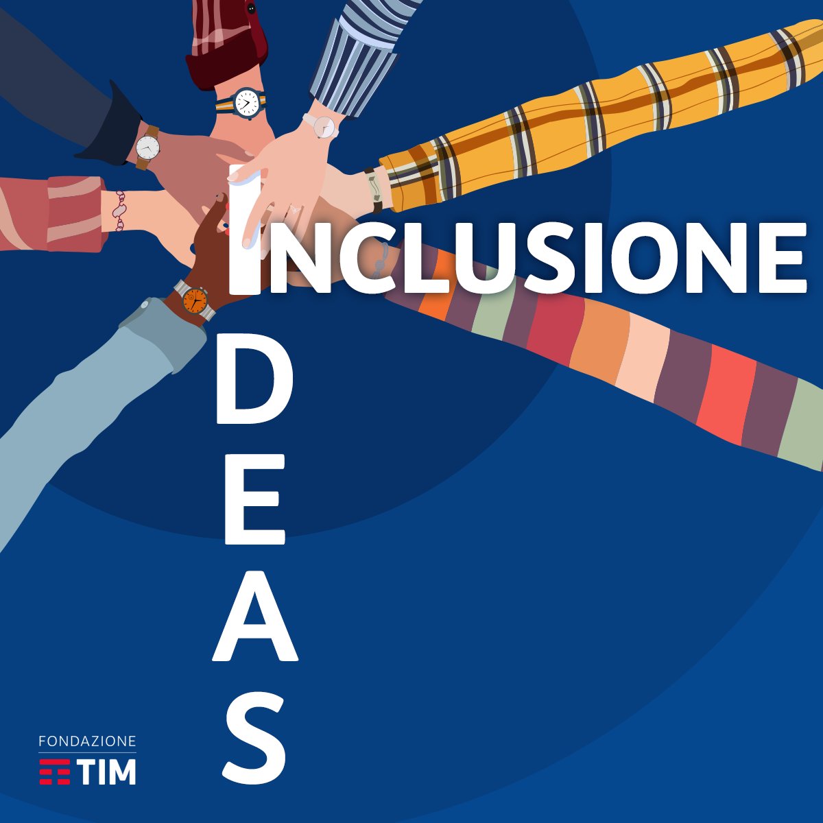 Il mondo che vogliamo è inclusivo e solidale.
Un mondo nel quale la tecnologia è al servizio della società a ogni livello per rispondere ai bisogni dei cittadini.
Per questo nasce la Call for IDEAs di Fondazione TIM. Scopri tutti i dettagli su 📷 bit.ly/CallForIDEAs