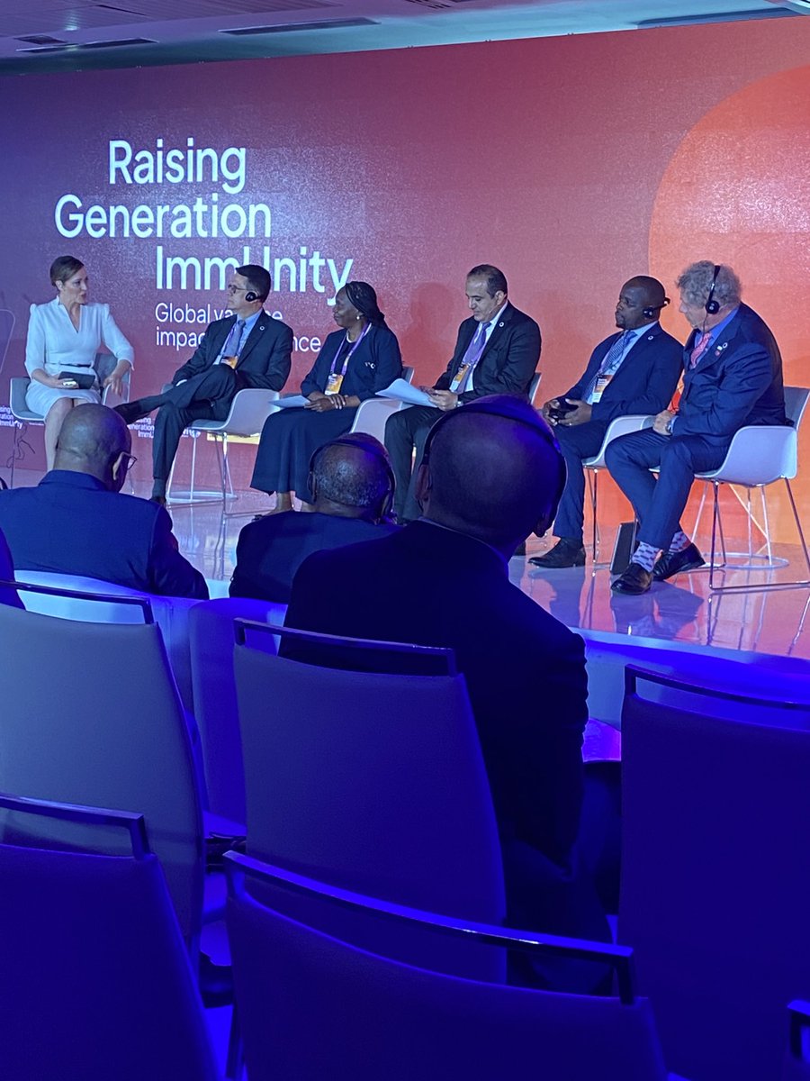 ChrisDendys's tweet image. Grateful to be at the ⁦@gavi⁩ global vaccines impact conference. Taking inspiration from the big wins (1 billion kids reached!) and taking stock of the work still to be done (the big Covid-catch up and no more zero dose kids!) #vaccineswork ⁦@ResultsCda⁩