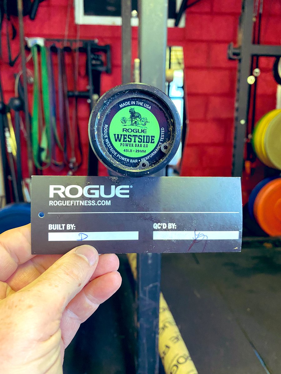 New <a href="/RogueFitness/">Rogue Fitness</a> Westside barbell arrived today. 
From the US to Belgium to Dublin, Ireland.

#Quality #StrengthandConditioning