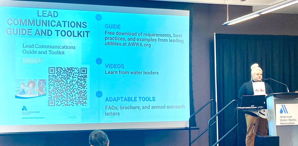 October 2024 deadline for Lead and Copper Rule compliance is coming! An #ACE23 session on AWWA’s LCRR Communications Guide shares guidelines and case studies.