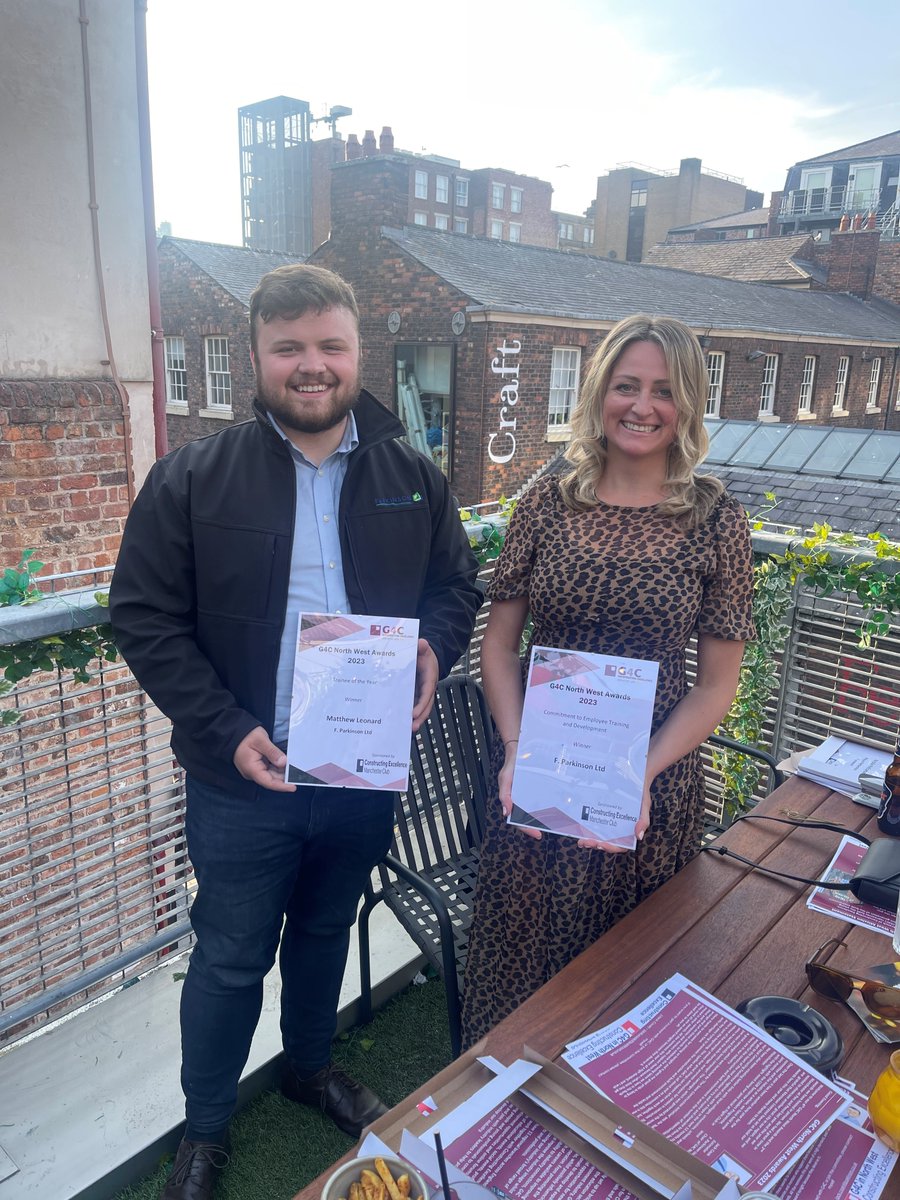 F. Parkinson Ltd (@f_parkinson_ltd) on Twitter photo Congratulations to our Site Manager Matthew Leonard for winning "Trainee of the Year" at this year's <a href="/G4CNW/">G4C North West</a> Awards. In a double award win, <a href="/F_Parkinson_Ltd/">F. Parkinson Ltd</a> were also presented with the "Commitment to Employee Training and Development" award🏆🏆 Congratulations to our Site Manager Matthew Leonard for winning "Trainee of the Year" at this year's <a href="/G4CNW/">G4C North West</a> Awards. In a double award win, <a href="/F_Parkinson_Ltd/">F. Parkinson Ltd</a> were also presented with the "Commitment to Employee Training and Development" award🏆🏆