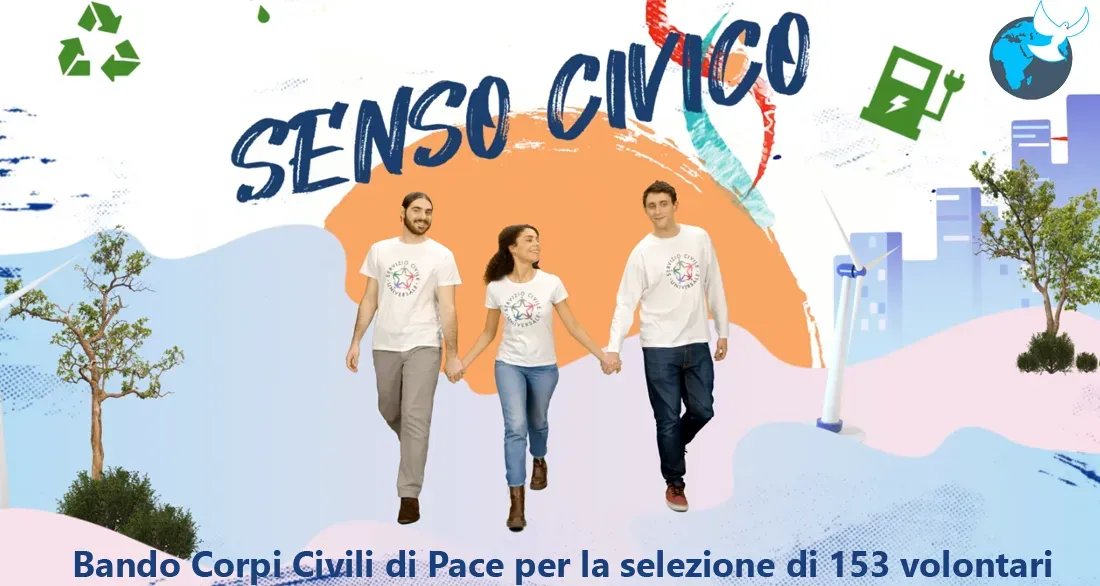 📆 Candidature aperte fino a venerdì 30 giugno per la selezione di giovani volontari tra i 18 e i 28 anni da impiegare nei #corpicivilidipace 

🌍 153 i posti disponibili per missioni in Italia e all'estero. 

Di più su buff.ly/2LgQrbJ