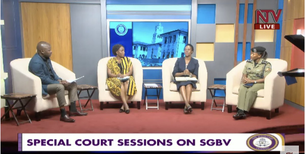 LIVE NOW: Join the discussion on tackling Sexual Gender-based Violence (SGBV) and the Judiciary's efforts in addressing related cases. Engage in this crucial conversation. #EndSGBV 

Watch - ntv.co.ug/ug/ntv-live?ut…