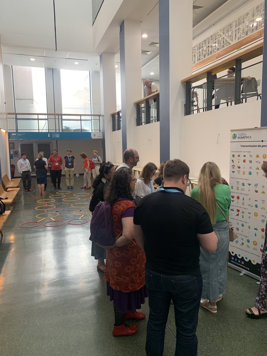 DDIE_UCoteDAzur's tweet image. #DigitalWeek] Time for Day3 afternoon workshops. @Terra_Numerica is delivering fun and unplugged digital activities. The purpose is to explore innovative ways to bridge the digital divide. #digitalliteracy 
@CNRS_DR20 @inria_sophia @Univ_CotedAzur