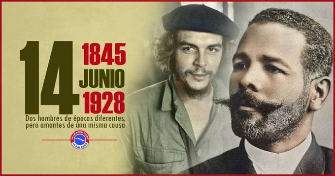 Quiso la historia que nacieran este día dos grandes, hombres de lucha, revolucionarios y con un amor a la libertad de esta gran Patria, a ellos todo nuestro homenaje.
#CheGuevara #MaceoYCheViven #MaceoChe <a href="/DiazCanelB/">Miguel Díaz-Canel Bermúdez</a> <a href="/CubacooperaGt/">Cubacoopera Guatemala</a> <a href="/CubaEmbaGuatem/">EmbaCubaGuatemala</a> <a href="/MarihetaR/">Mariheta Cutiño Rodriguez</a> <a href="/unidad_central/">Unidad Central de Cooperación Médica</a>