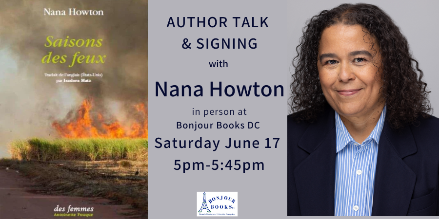 BonjourBooksDC's tweet photo. Meet Author Naná Howton Friday at 5pm! - https://t.co/qwB3S0rQOM https://t.co/YD0LQjLB0i