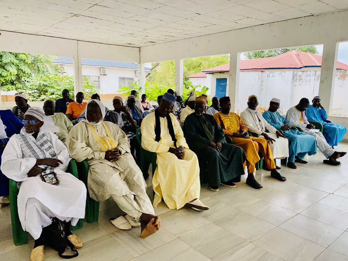 JudiciaryGambia's tweet photo. Today, we are in Janjangbureh, Central River Region as the nationwide training for District Tribunals continues.
#improvingaccesstojustice https://t.co/y8KkkobTOH