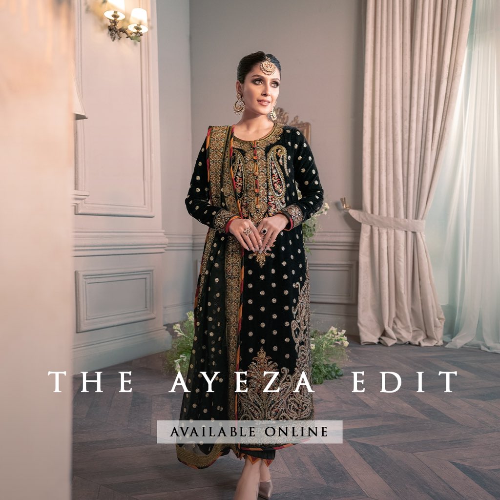 asimjofa's tweet photo. The Ayeza Edit | Makhmal - Royal Velvet Collection | Shop Now | Ready To Deliver 
AJAM-02 | Rs. 12,550/-

Shop Now: https://t.co/5TJXTw8QPE

#Asimjofa #Iwearasimjofa #Unstitchedcollection #Asimjofaedits #Ayezakhan #Theayezaedit #Royalvelvetcollection #Velvetcollection #Weddingcollection #Makhmal #Fashion #Trending