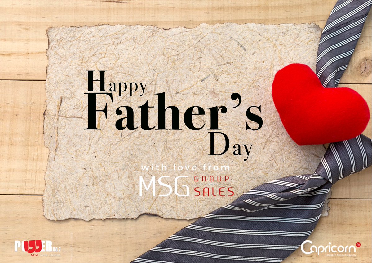 MSGGroupSales's tweet photo. Happy Father's Day...💕
With love from MSG Group Sales 
#HappyFathersDay https://t.co/97ZGQk0fg6