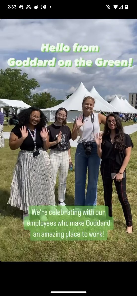 SpaceIsMyColor's tweet image. Yesterday was @NASAGoddard on the Green event! Was able to see some really cool things happening with their VR applications and got to control a robotic arm! 🤯 There was also a car show, and I learned about a very well designed book series! 😍 @WomenNASA #NASAIntern #NASASTEM