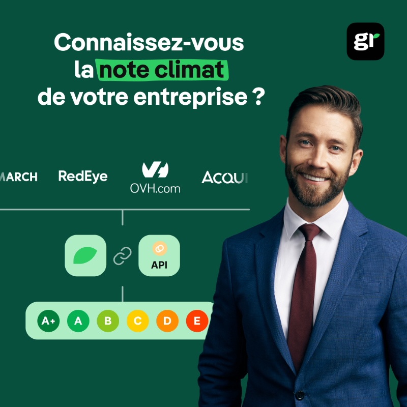 Greenly_Earth's tweet photo. ✅ Greenly a développé une base de données de plus de 100 000 entreprises avec leur score carbone associé. Découvrez leurs notes 👇